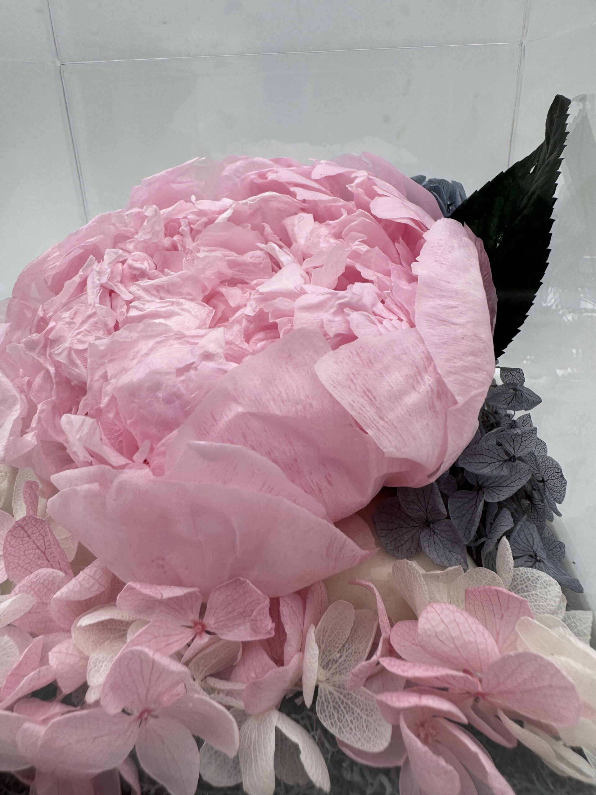photo of preserved flower