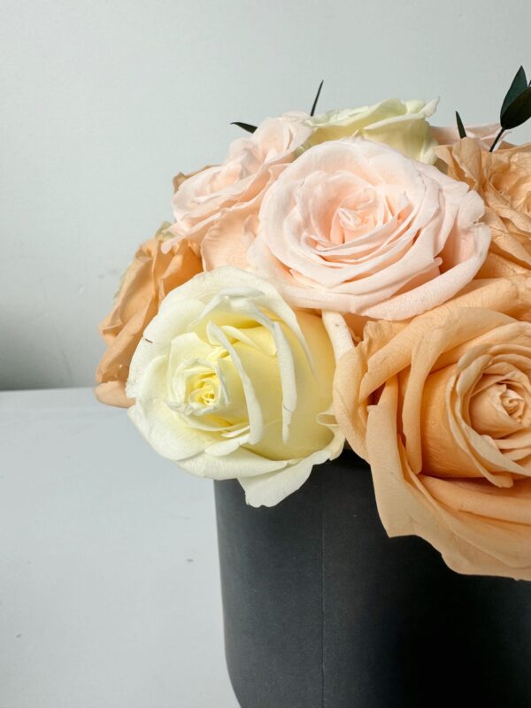 Soft Tone Rose Bouquet - Image 3